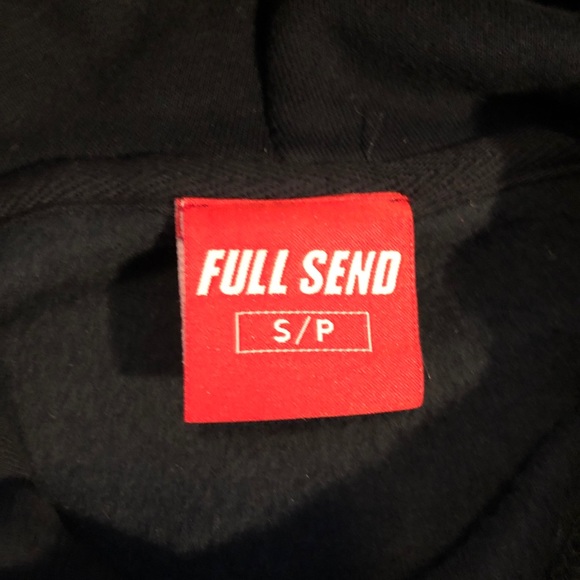 Navy Full Send By Nelk Boys Classic Hoodie - Picture 3 of 4